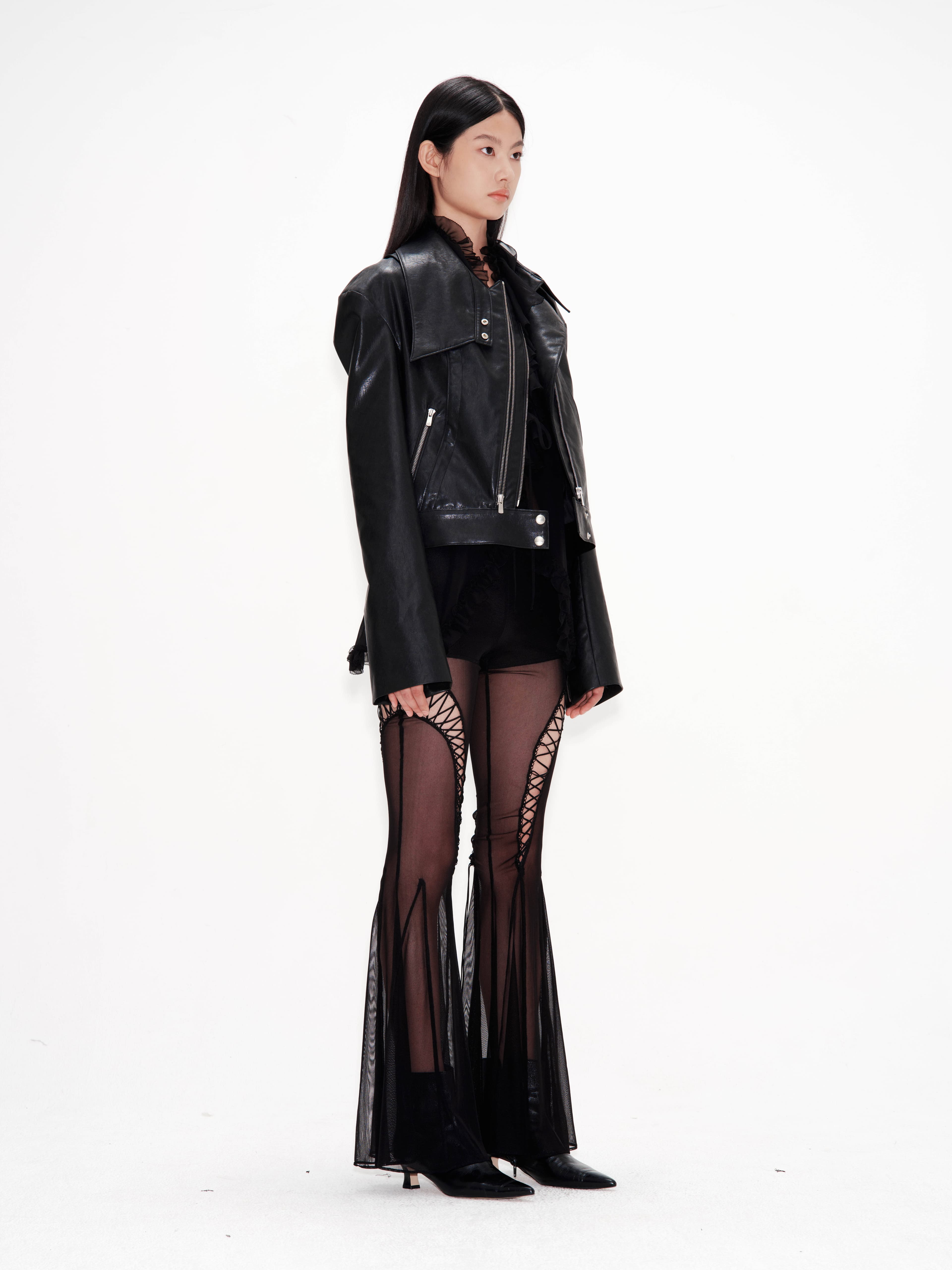 Slit Biker Jacket — vue 2