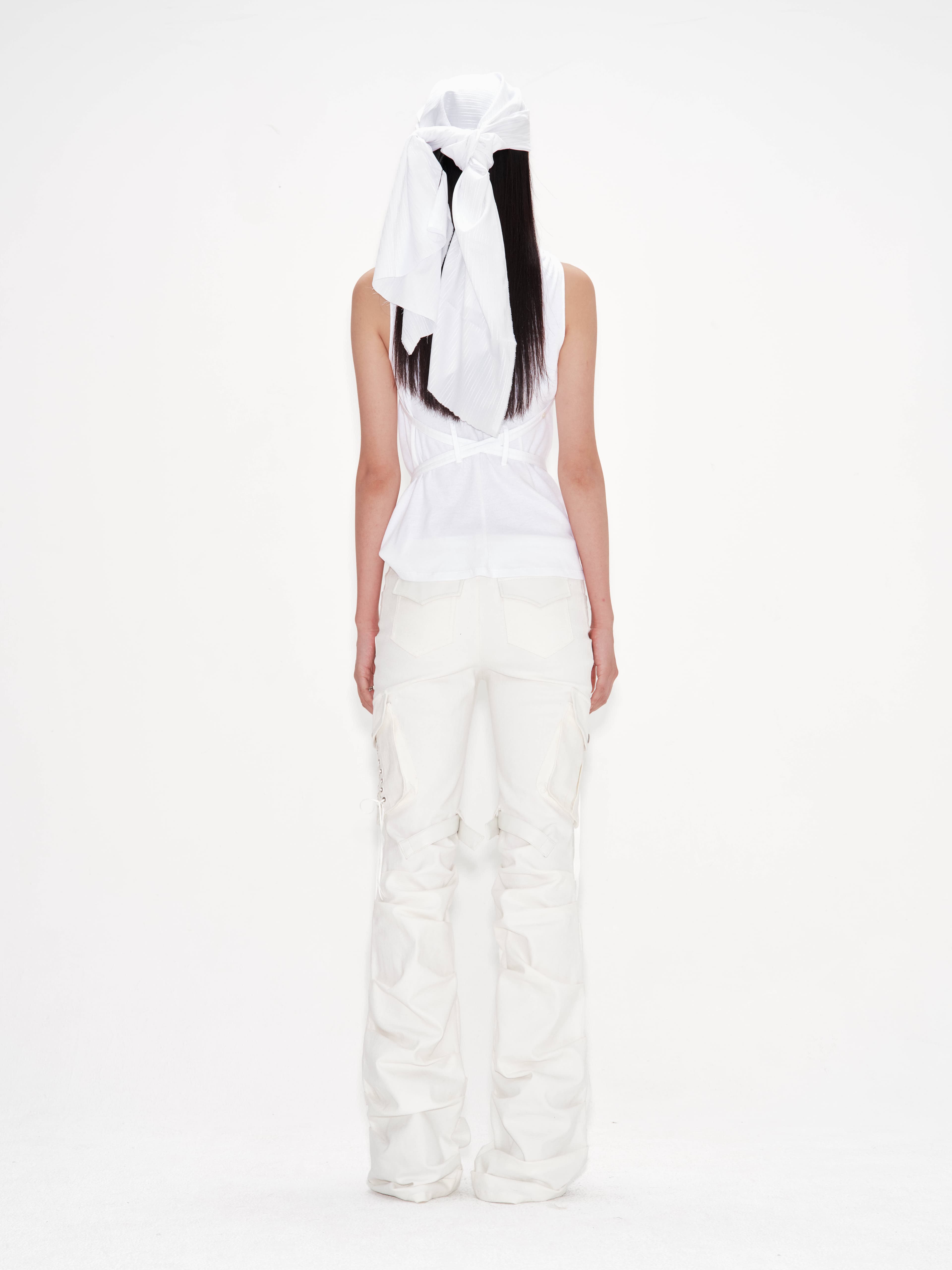 Shirts Detail Draped Cowl Top — vue 3