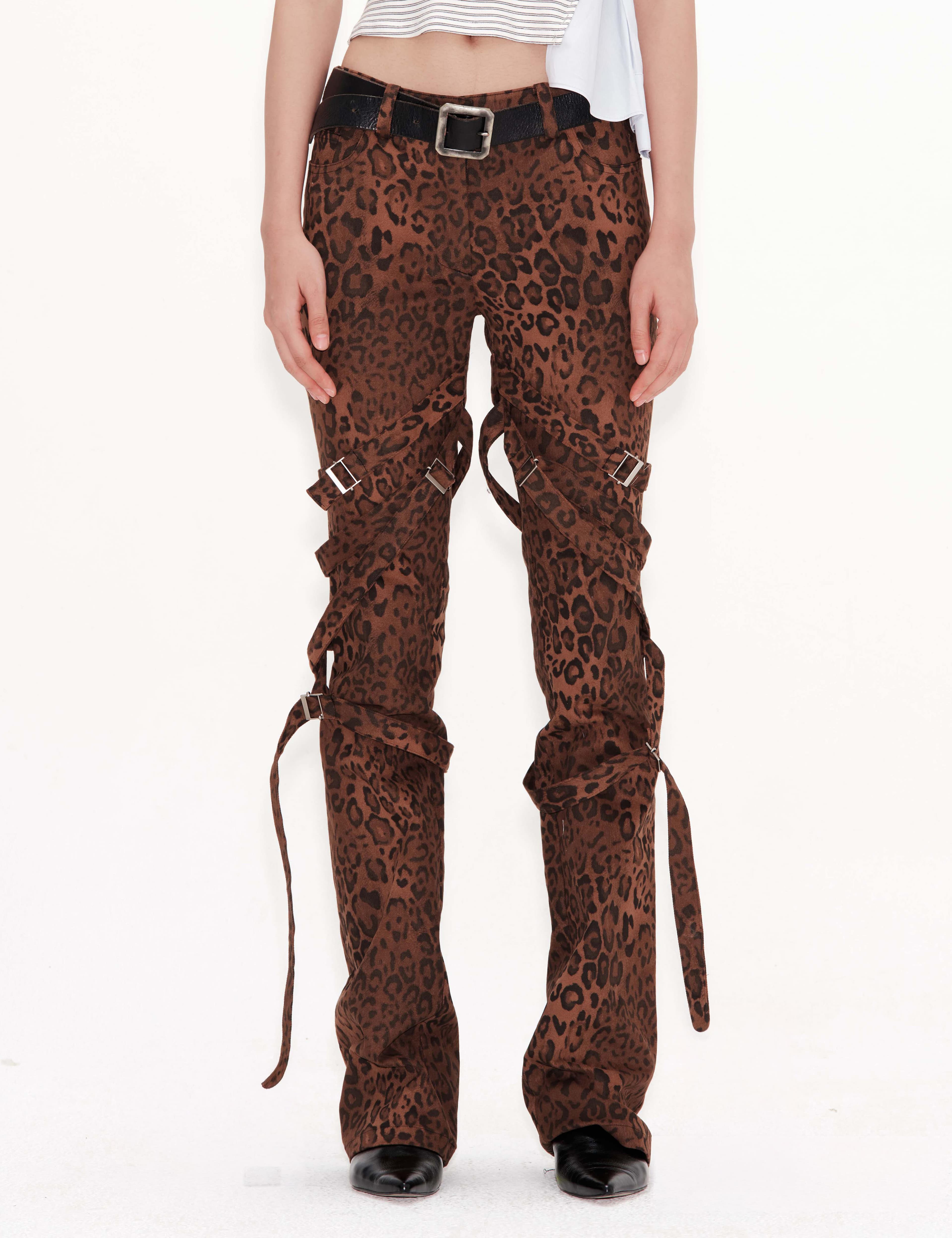Bondage Pants (Leopard) — vue 1