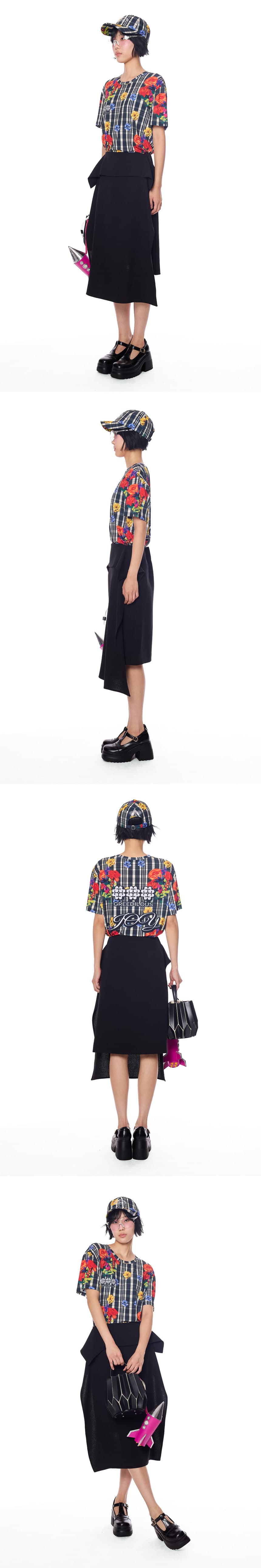 Folded Midi Skirt — vue 2