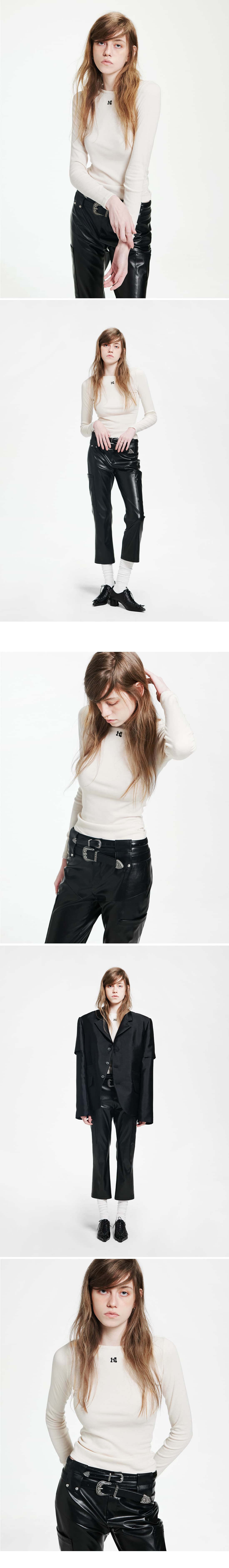 Holy Black Symbol Long Sleeve _ ivory — vue 3