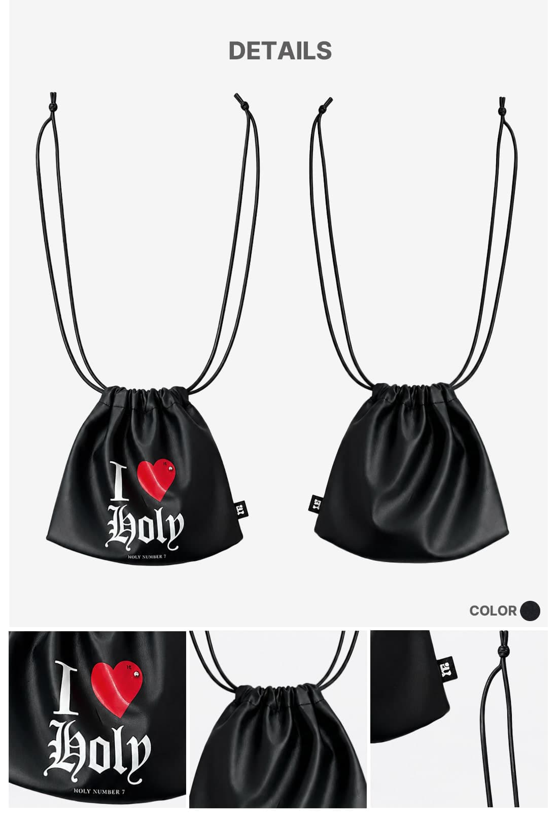 I LOVE HOLY mini pocket bag — vue 7