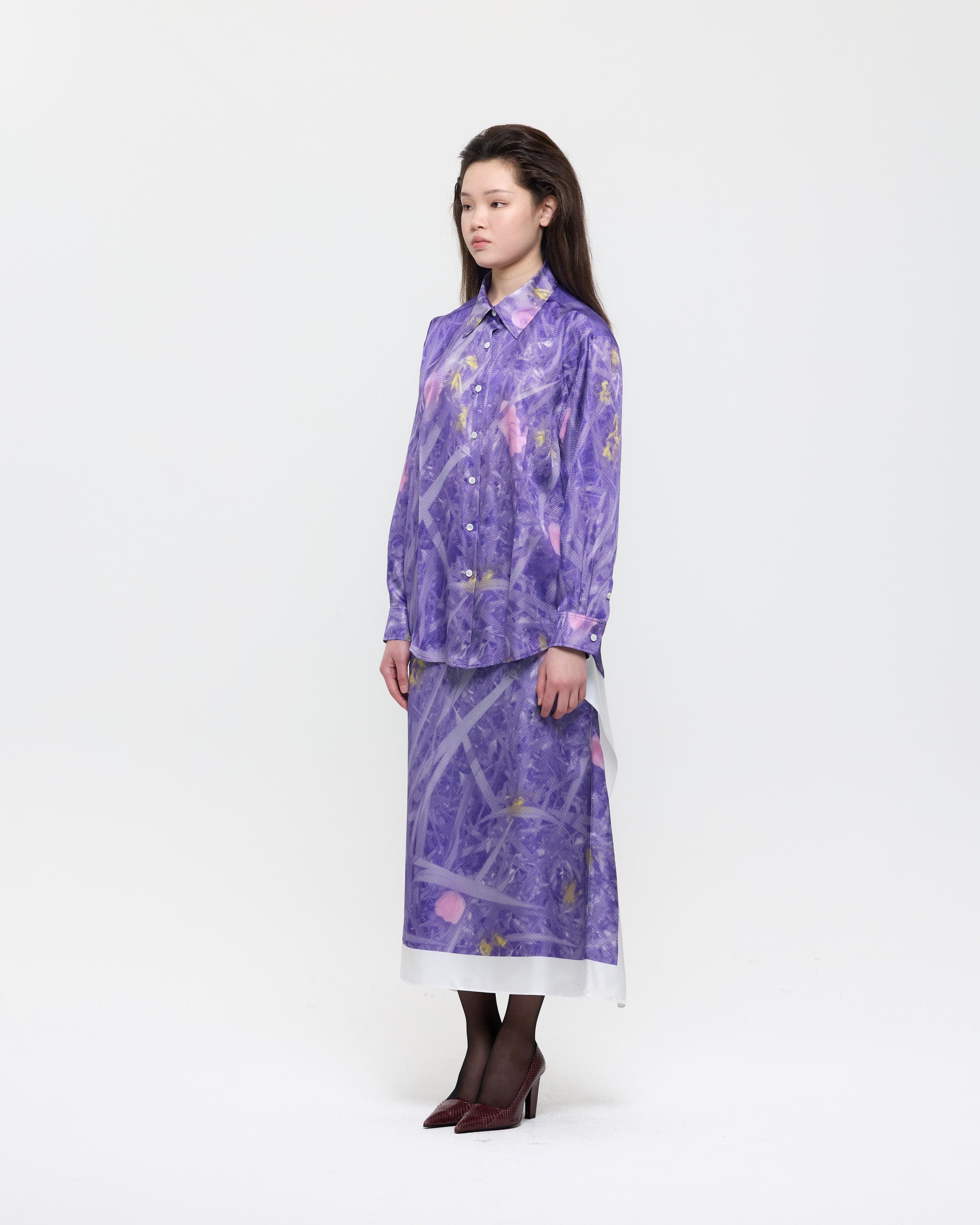 Violet Evening Primrose Shirt — vue 3
