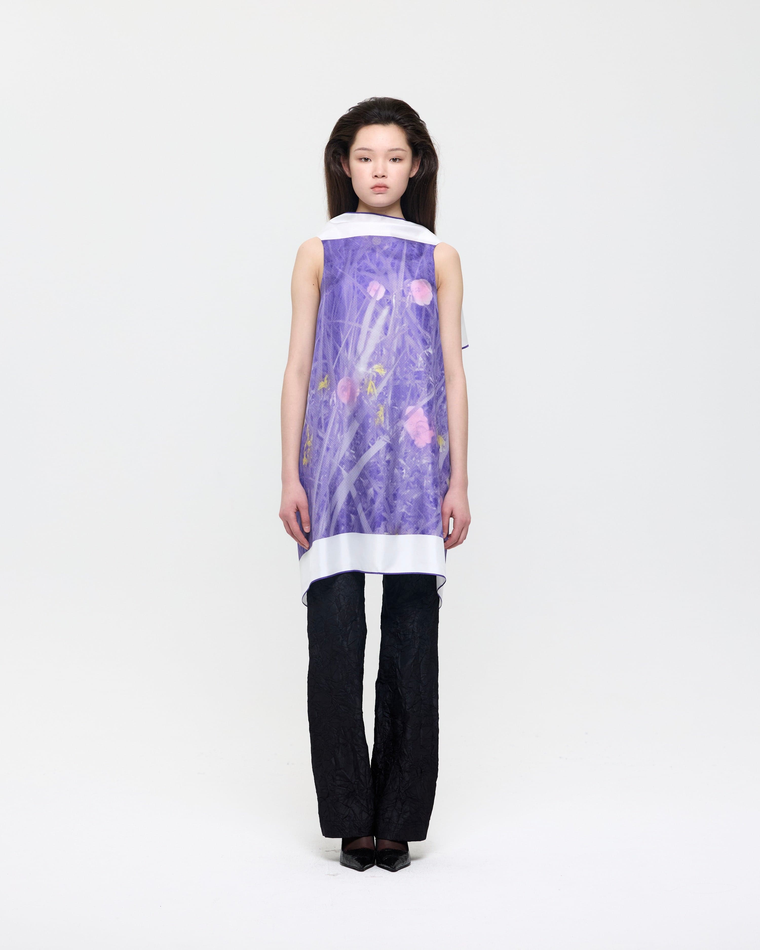 Violet Evening Primrose Flag Dress — vue 2