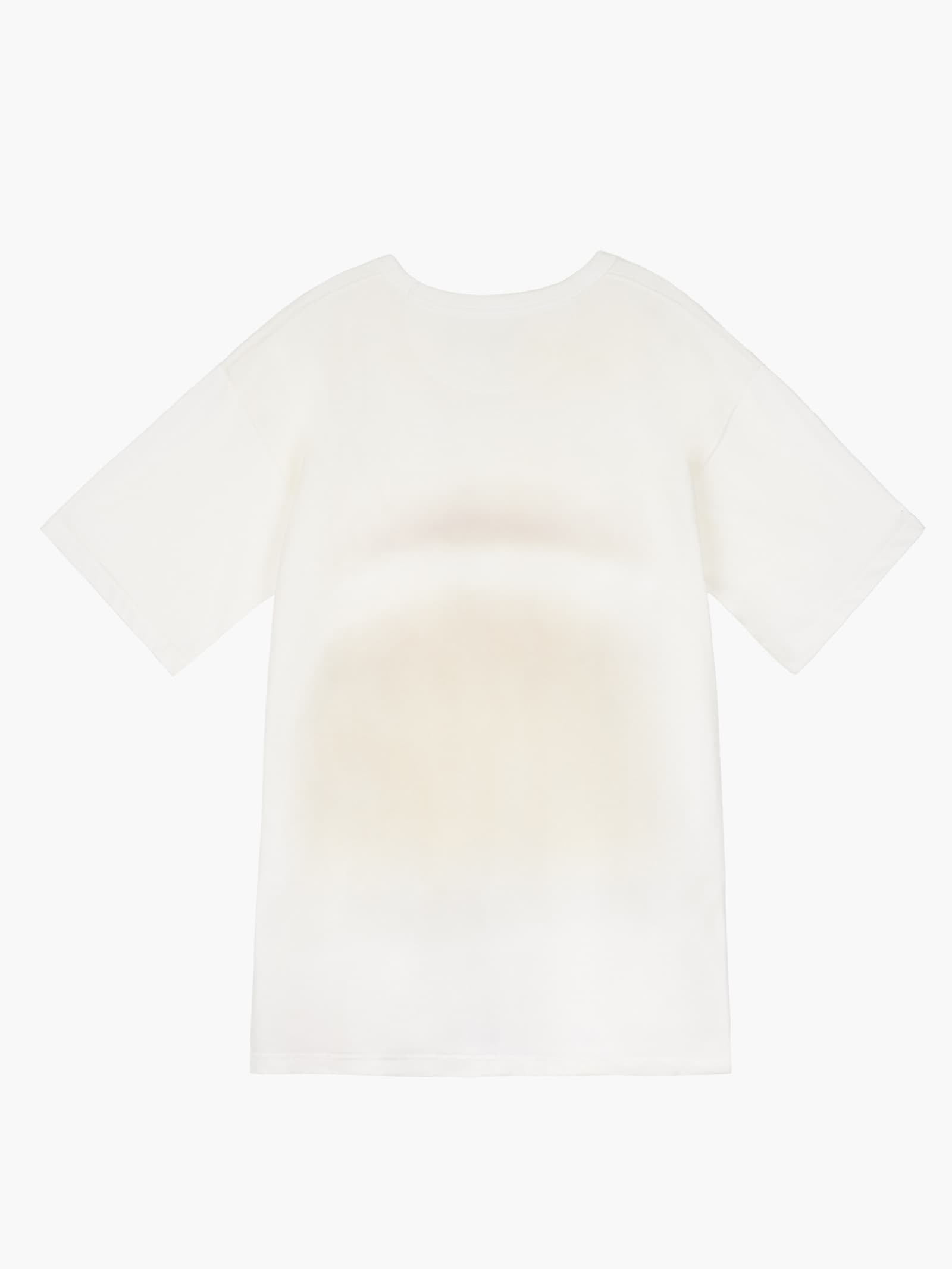 Sun-Bleached Tab Tee - White — vue 3