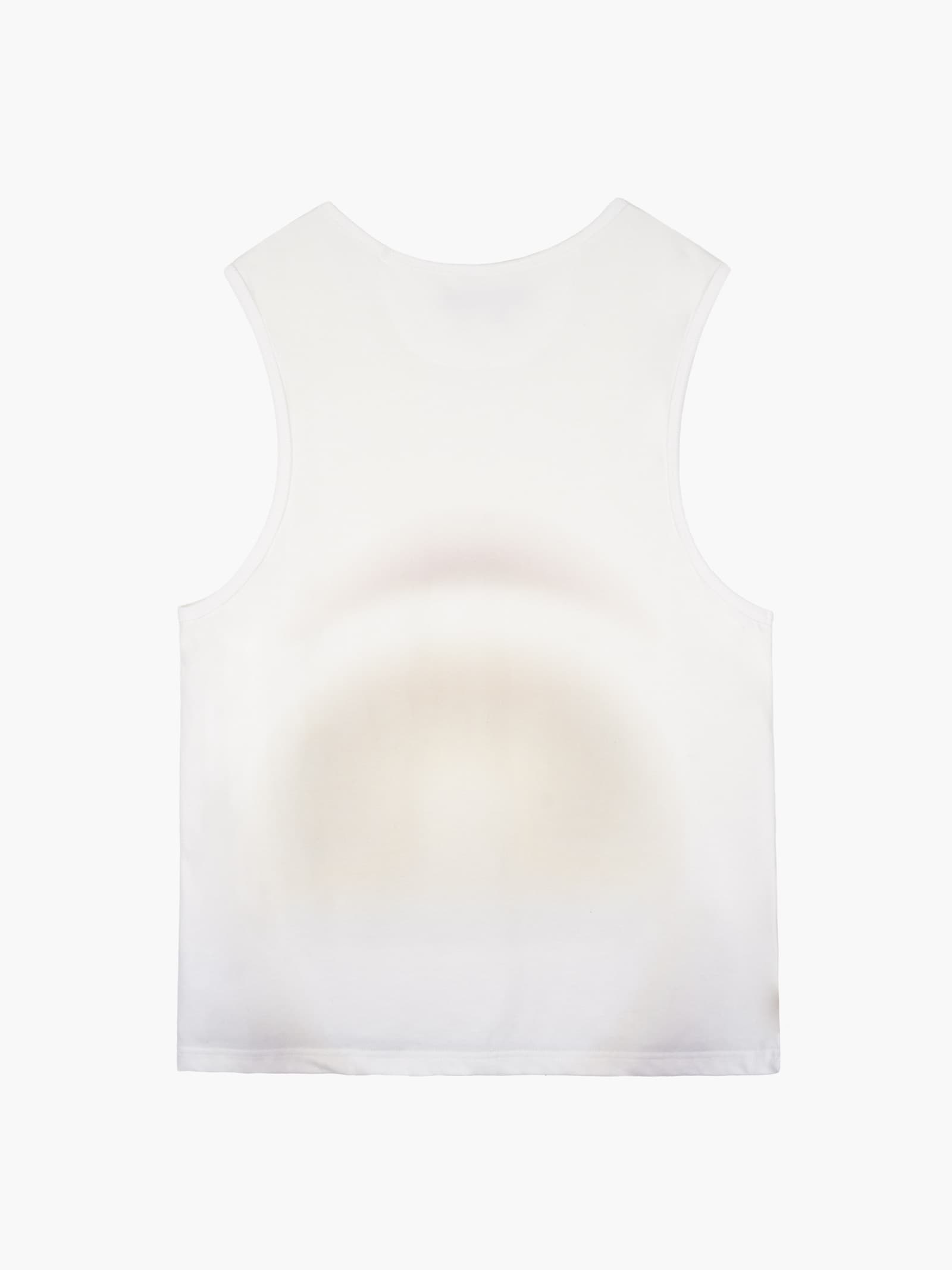 Sun-Bleached Tab Sleeveless - White — vue 3