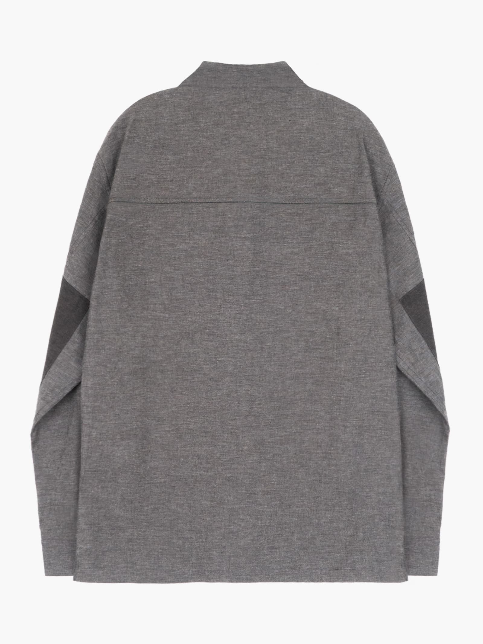 Sun-Bleached Tab Shirt - Brown — vue 3