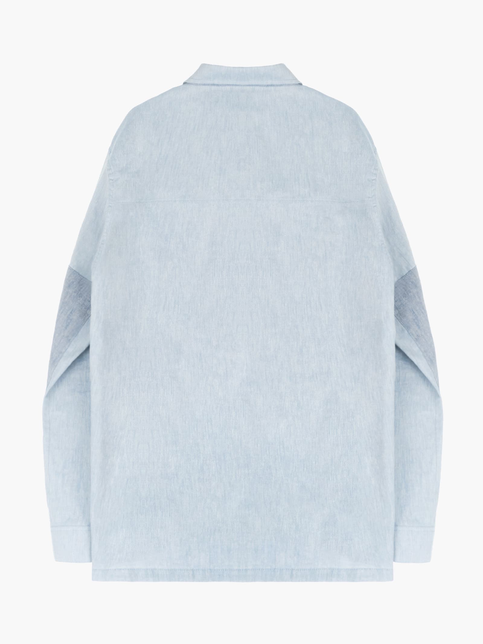 Sun-Bleached Tab Shirt - Blue — vue 3