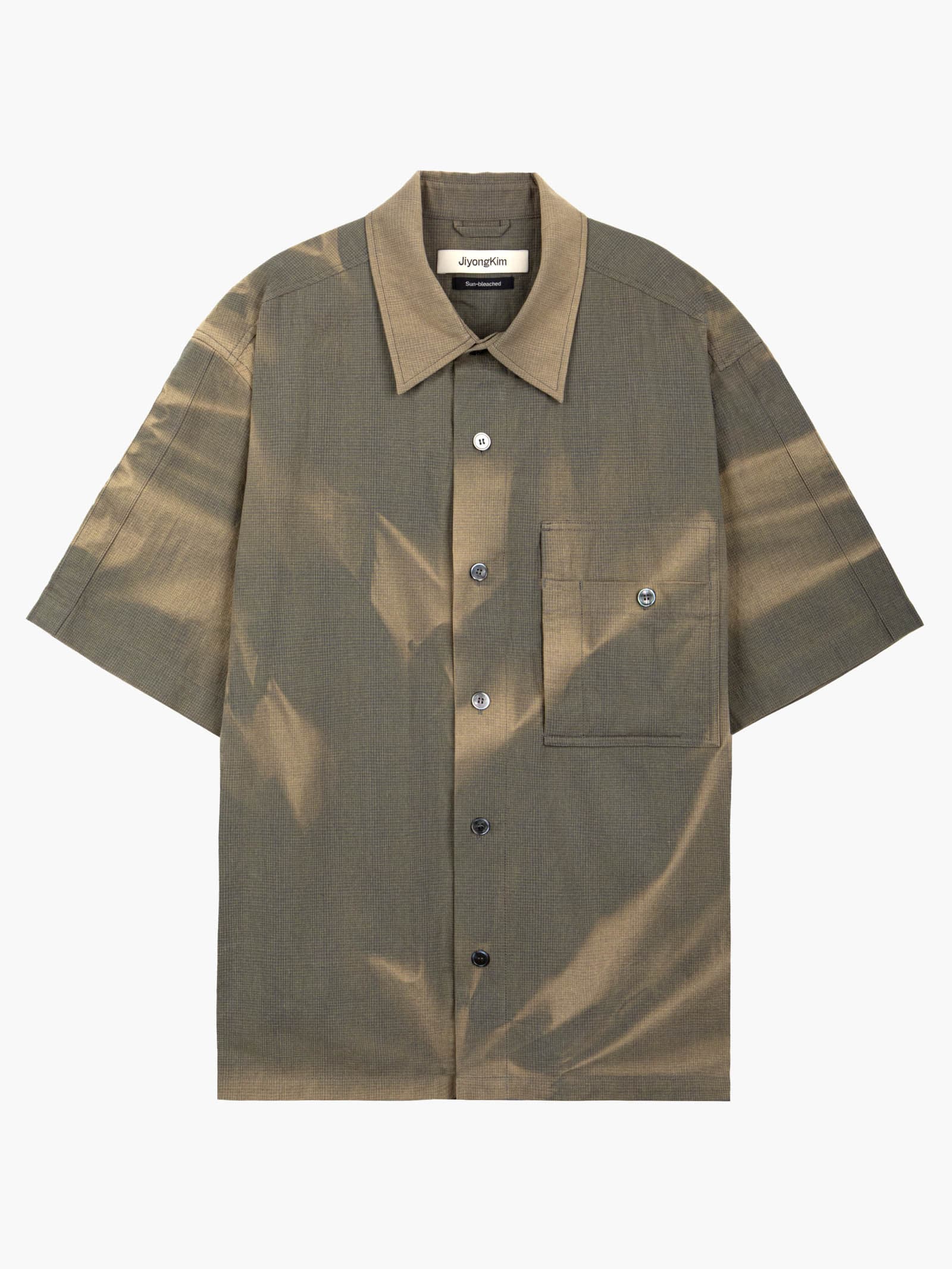 Sun-Bleached Work Shirt - Khaki — vue 8
