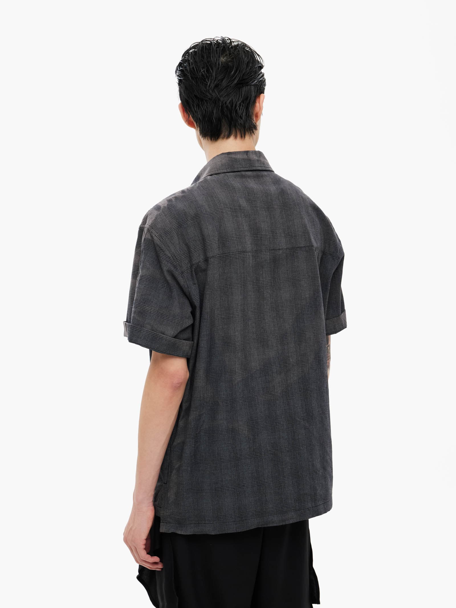 Sun-Bleached Work Shirt - Black — vue 7