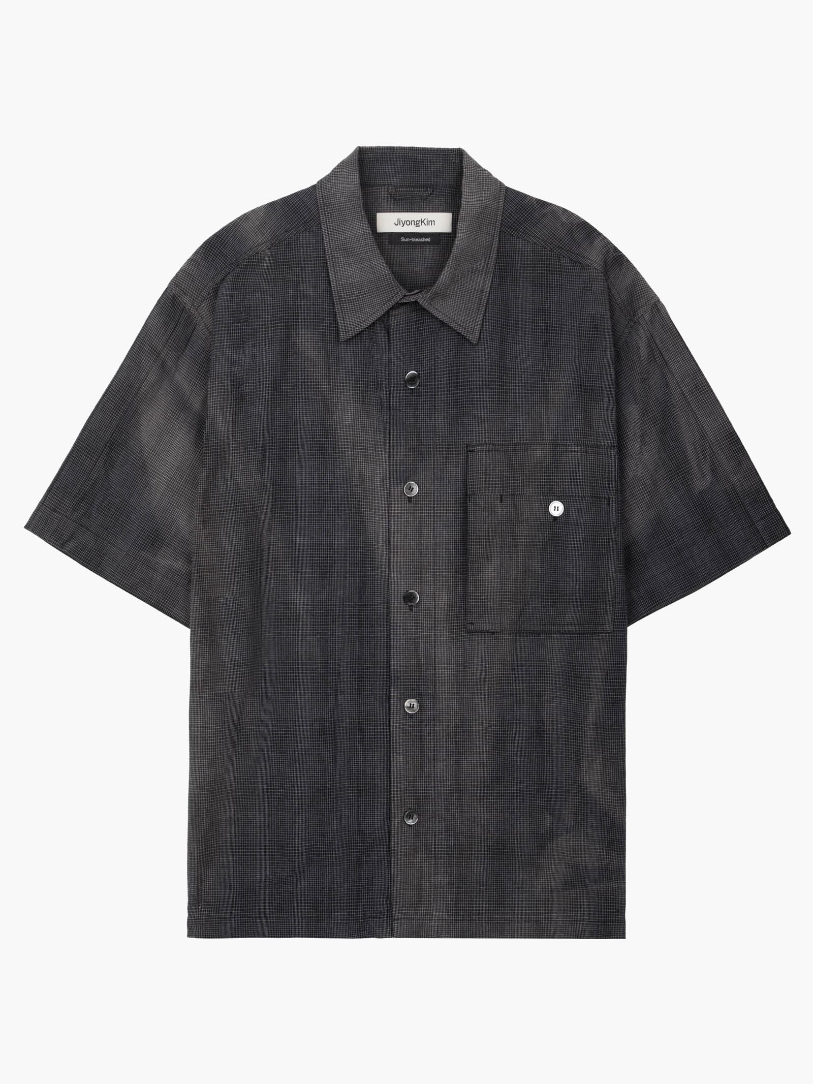Sun-Bleached Work Shirt - Black — vue 9