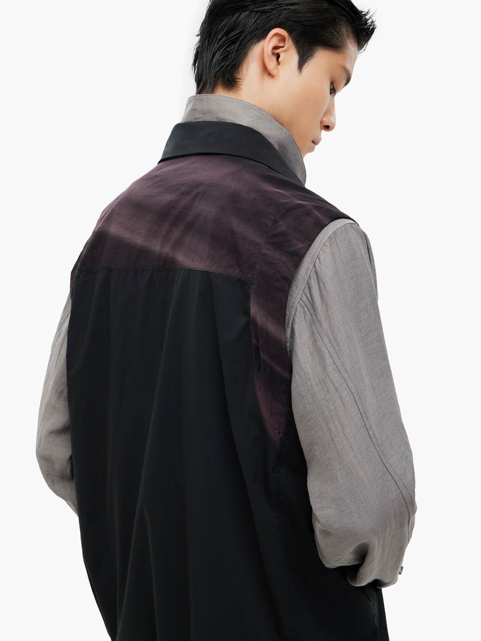Sun-Bleached Work Vest - Black — vue 9