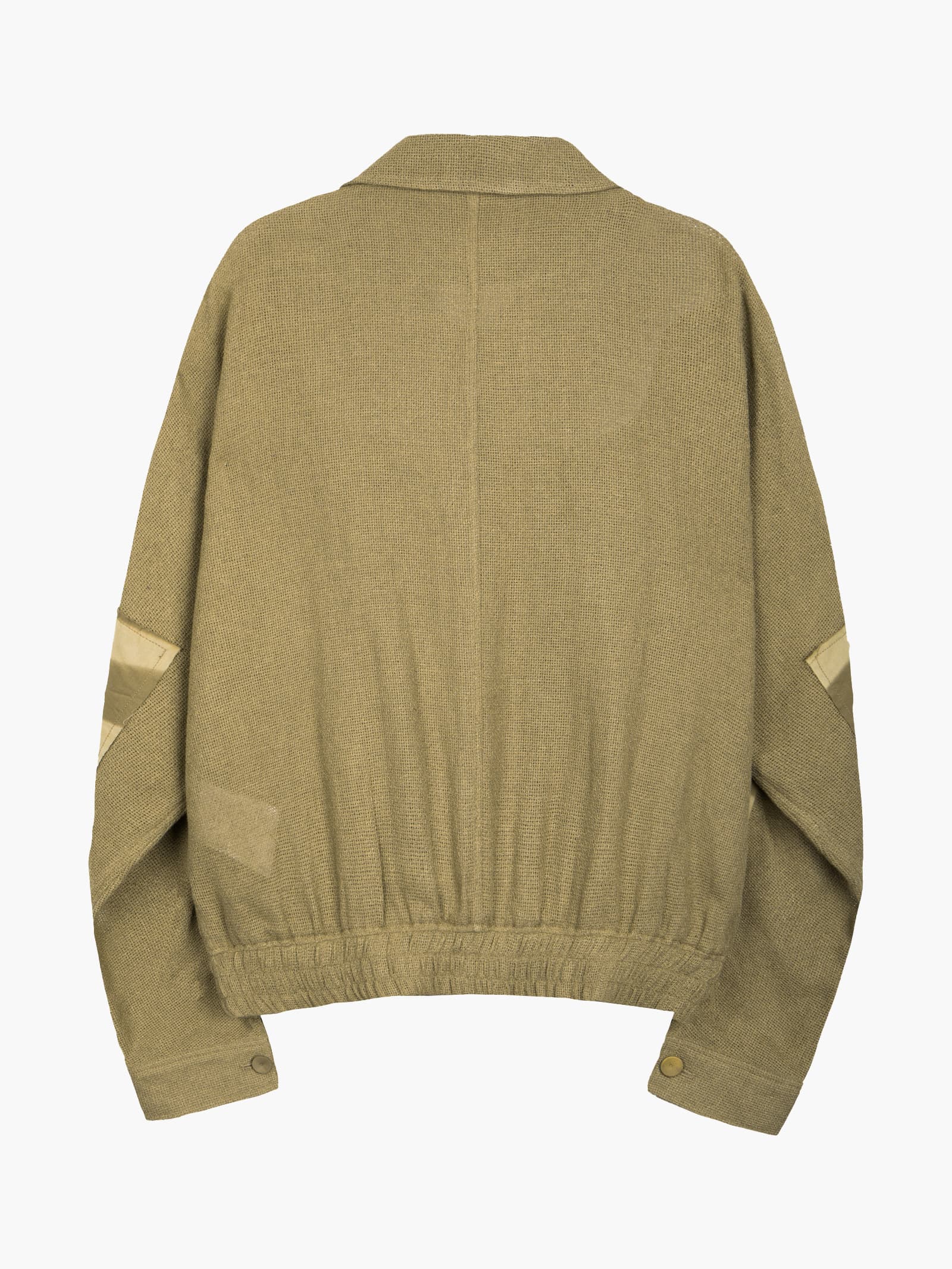 Sun-Bleached Double Front Jacket - Khaki — vue 13