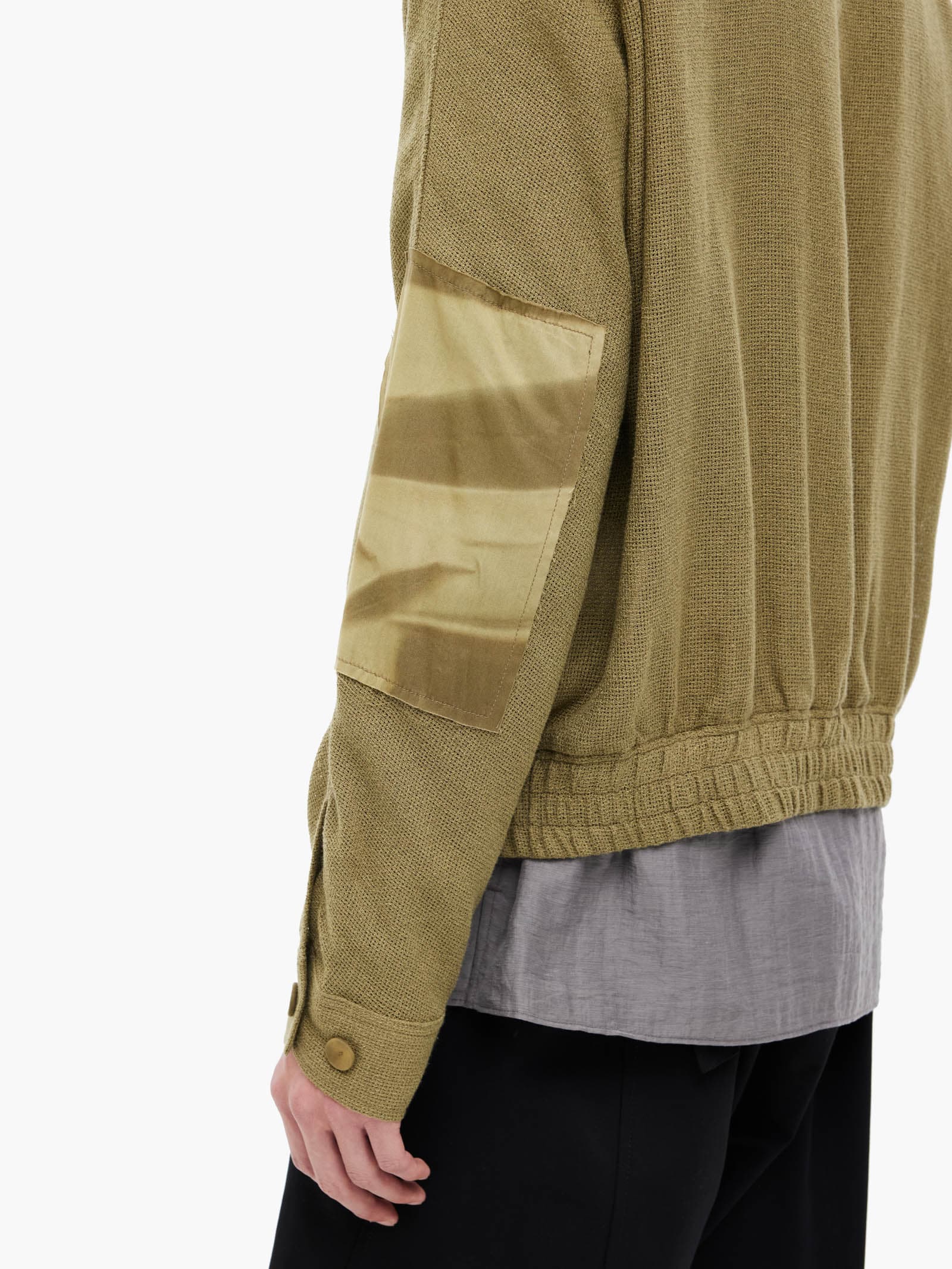 Sun-Bleached Double Front Jacket - Khaki — vue 10