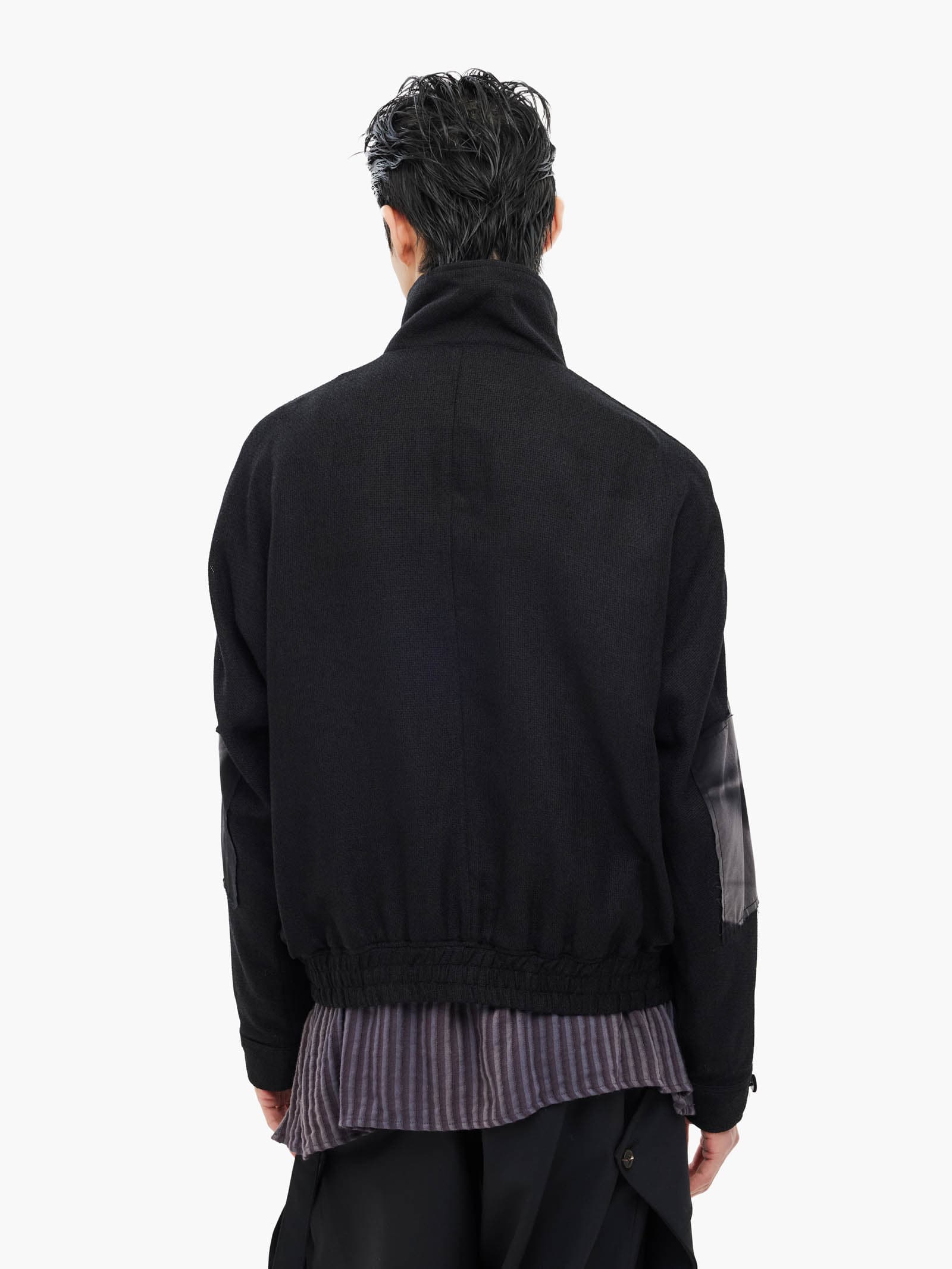 Sun-Bleached Double Front Jacket - Black — vue 11