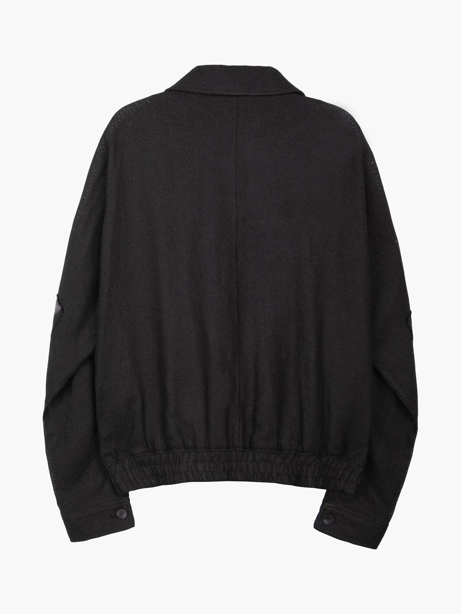 Sun-Bleached Double Front Jacket - Black — vue 13