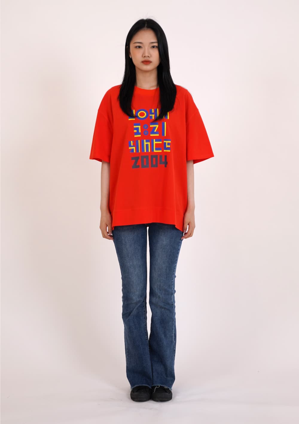 Three-Color Print Short-Sleeve T-Shirt — vue 2