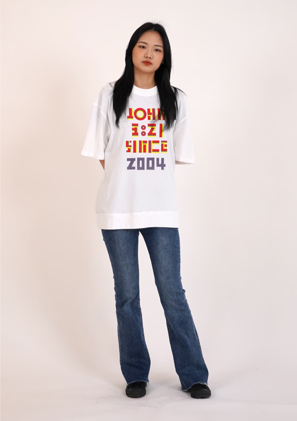 Three-Color Print Short-Sleeve T-Shirt — vue 9