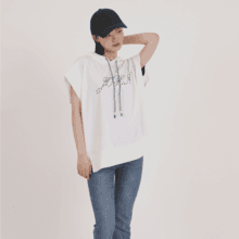 Elegance Embroidered Short-Sleeve T-Shirt
