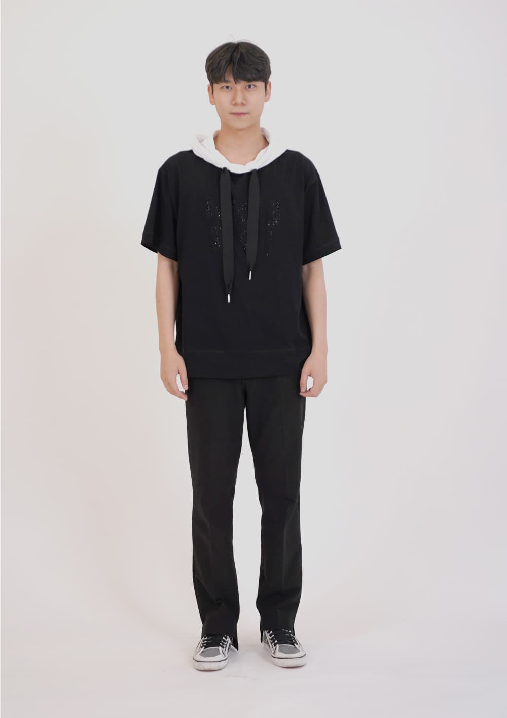 Hot-Fix Hooded Short-Sleeve Tee — vue 2