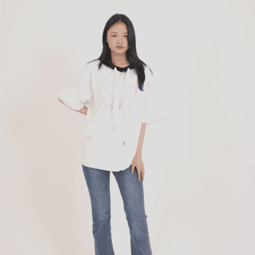 Hot-Fix Hooded Short-Sleeve Tee — vue 1