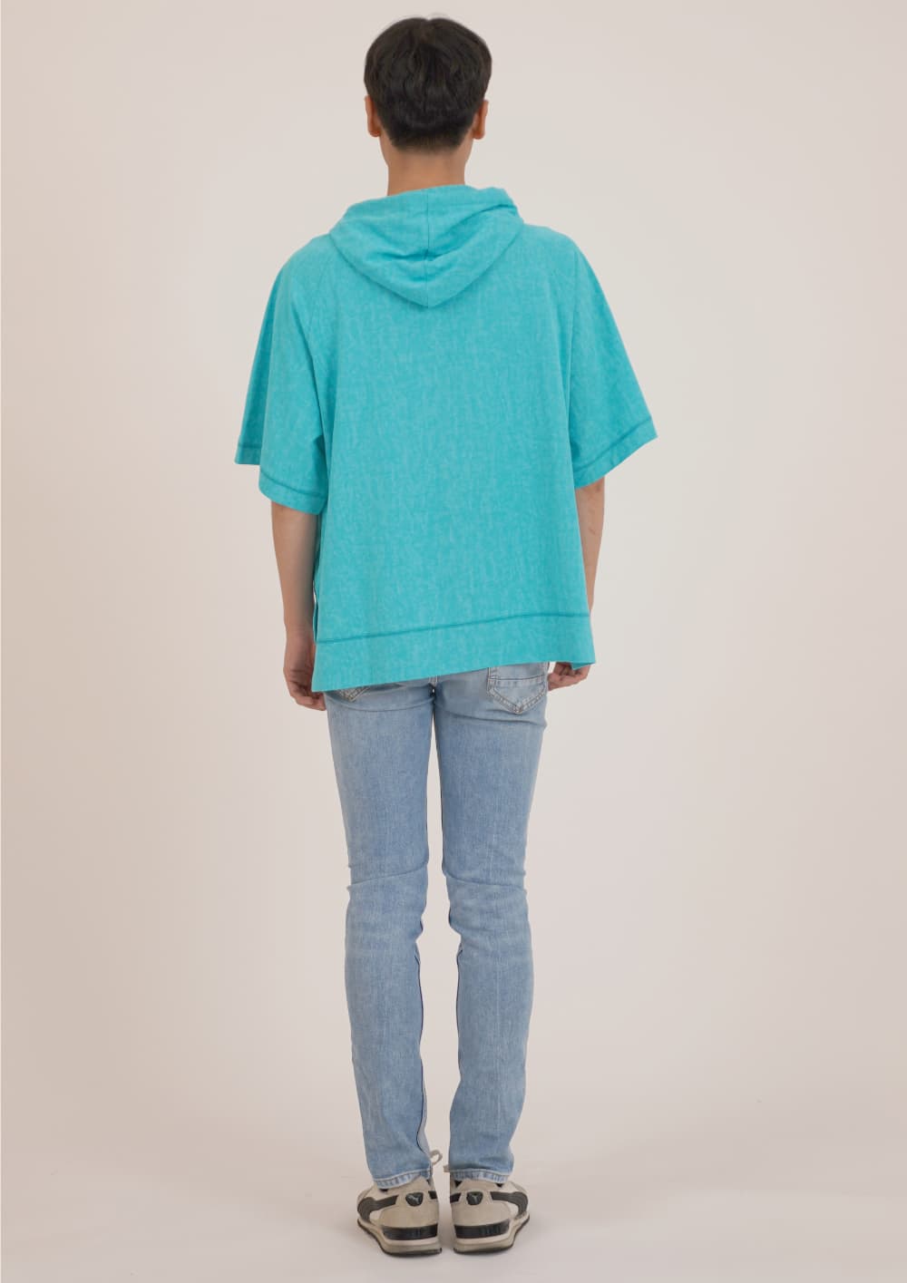 Smile Hooded Short-Sleeve Tee — vue 3