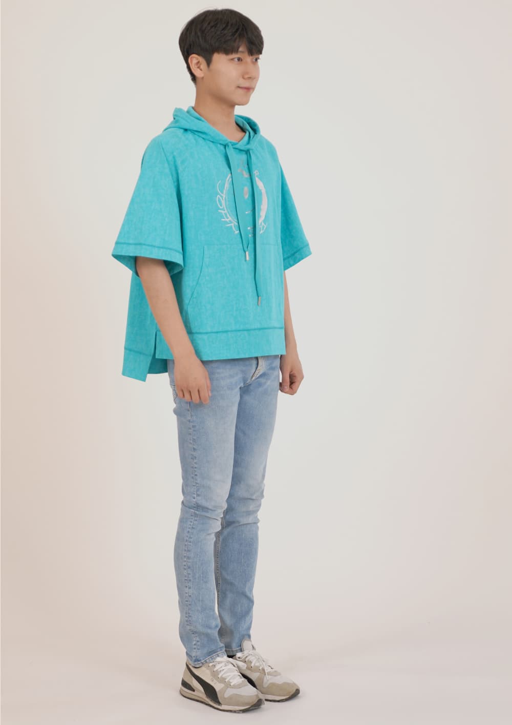 Smile Hooded Short-Sleeve Tee — vue 6