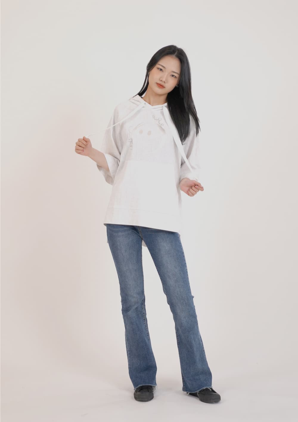 Smile Hooded Short-Sleeve Tee — vue 8