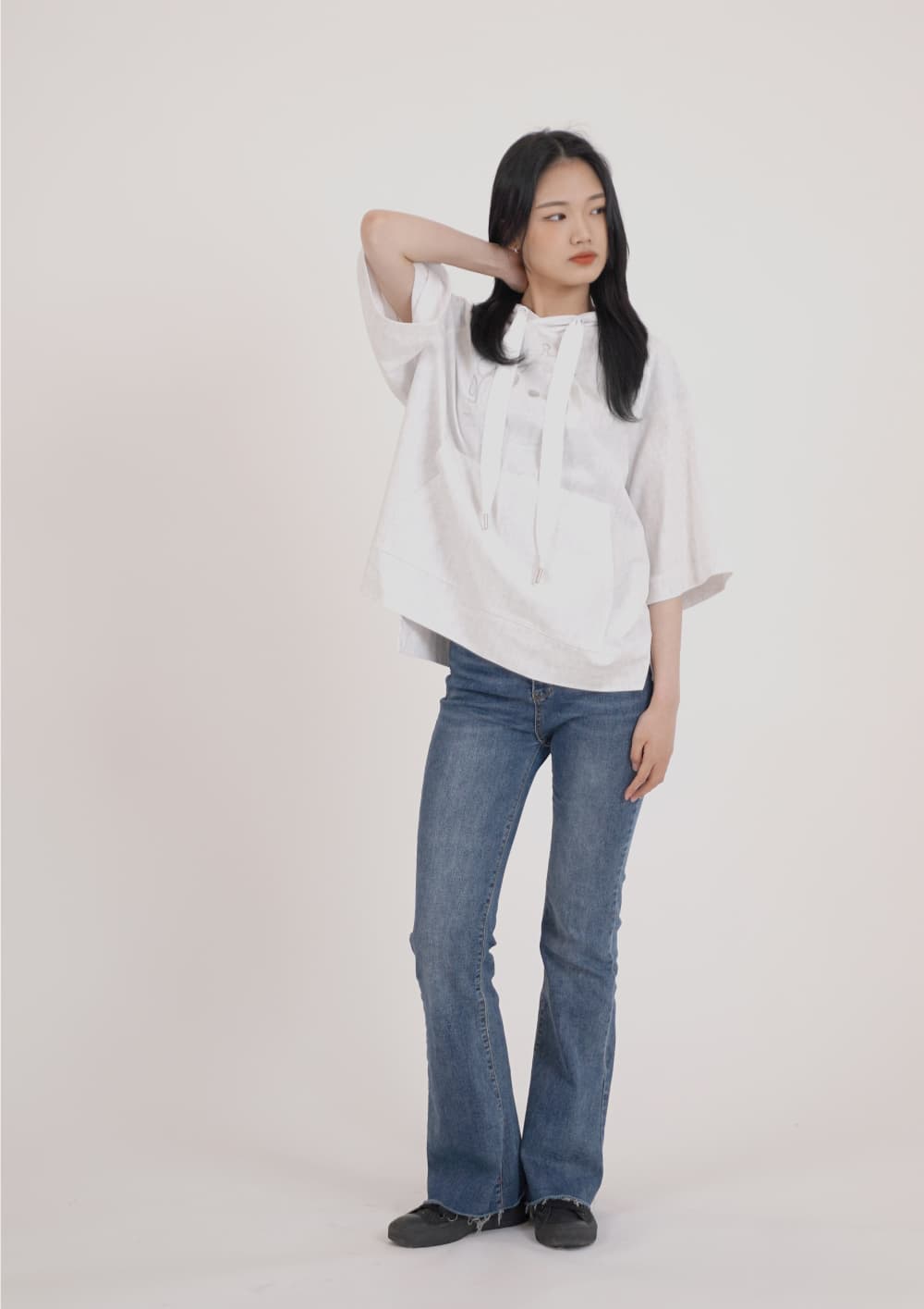 Smile Hooded Short-Sleeve Tee — vue 9