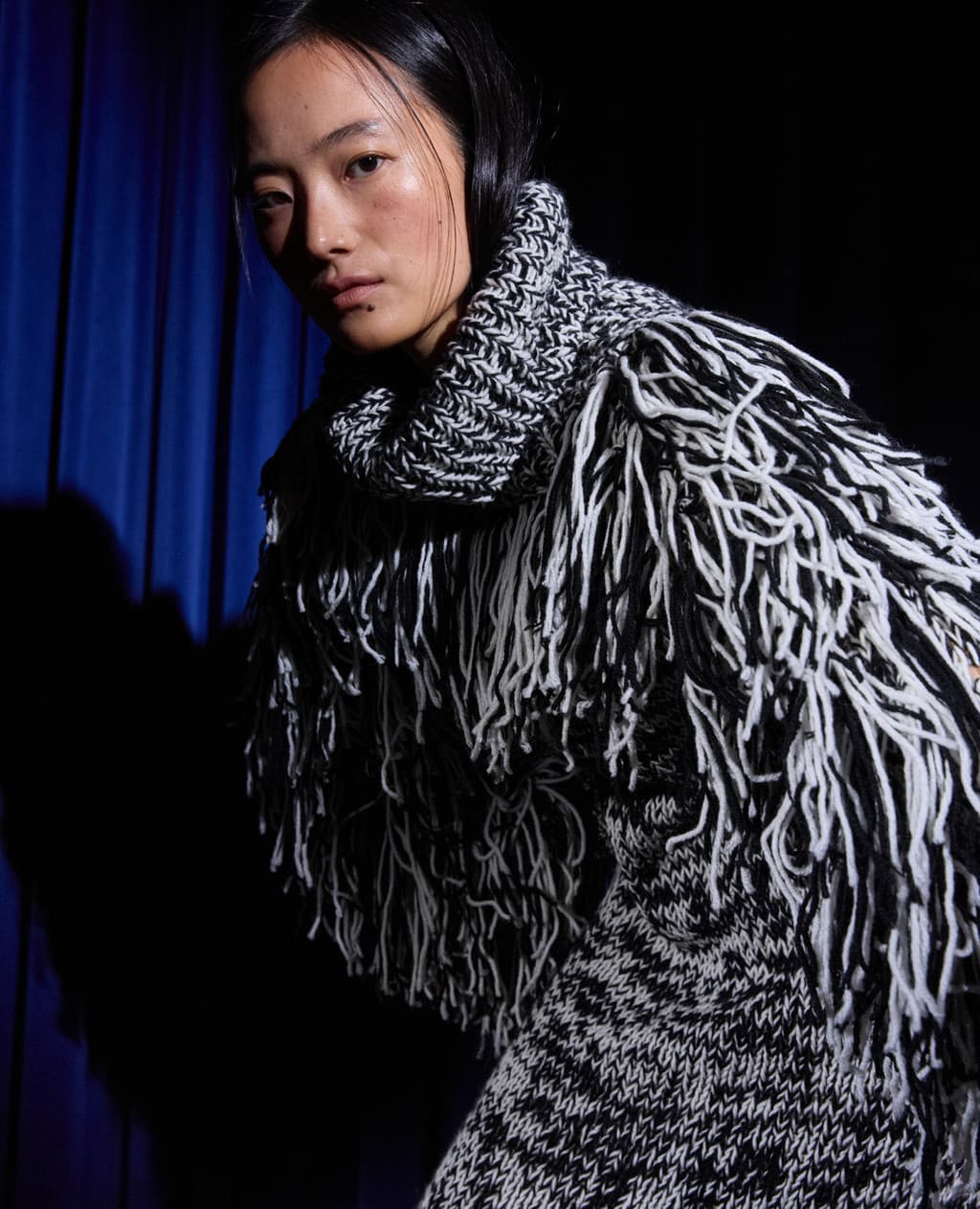 Handcraft Collection - Fringe Cape Dress — vue 5