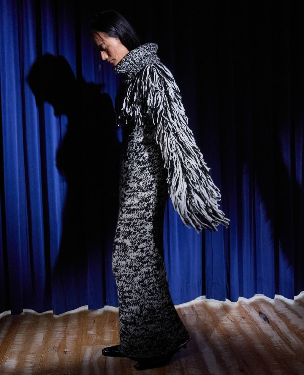 Handcraft Collection - Fringe Cape Dress — vue 8