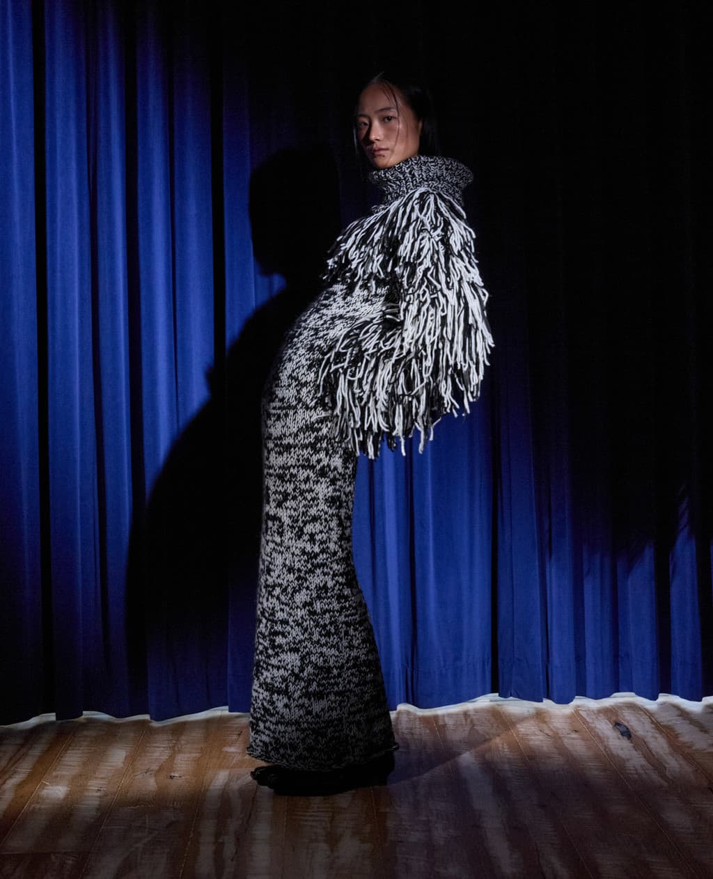 Handcraft Collection - Fringe Cape Dress — vue 9