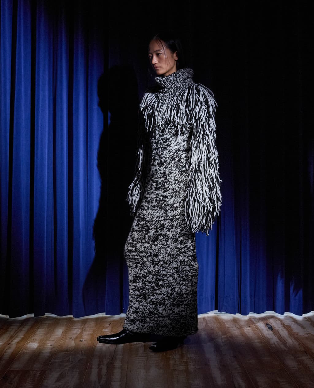Handcraft Collection - Fringe Cape Dress — vue 10
