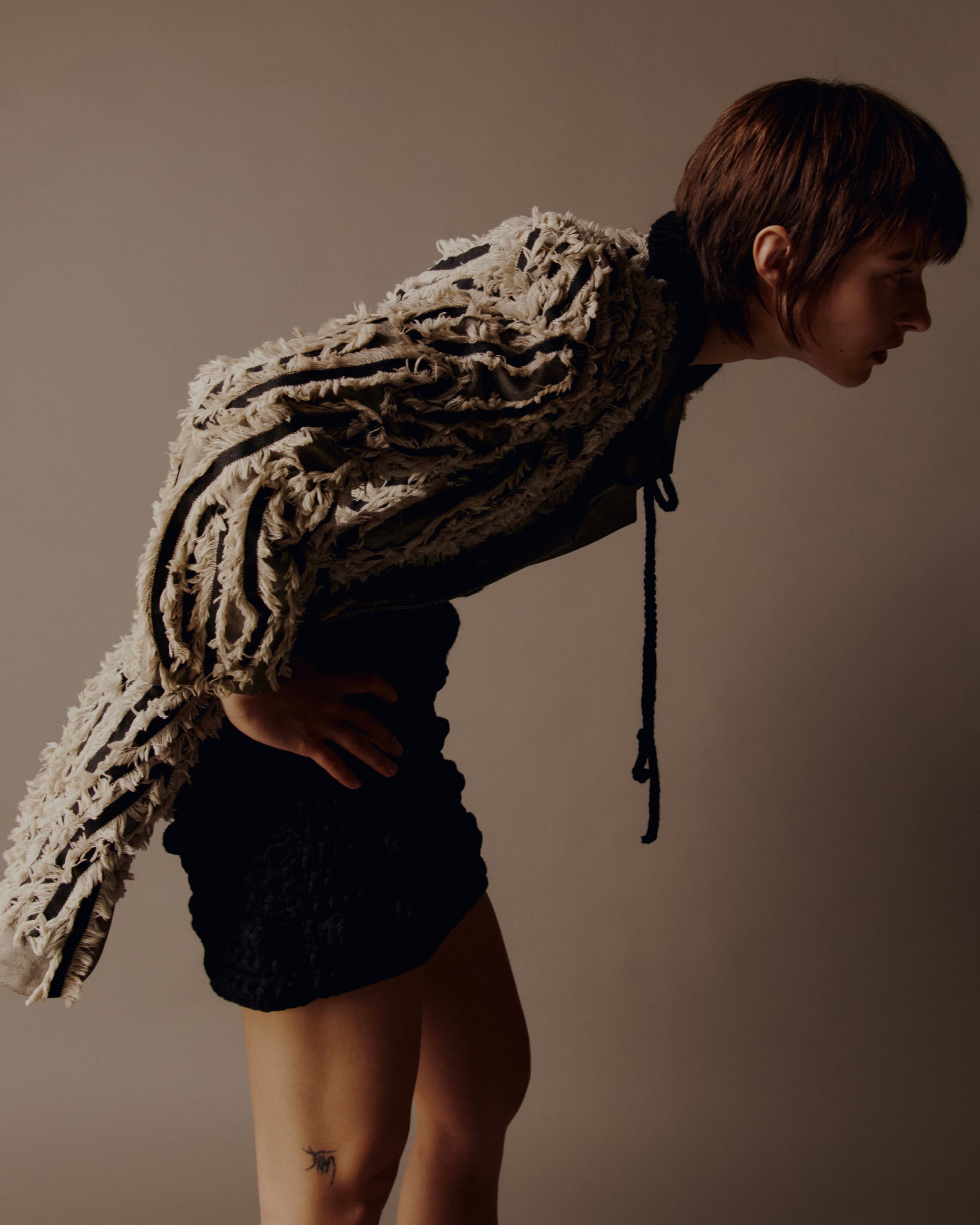 Archive Handcraft Collection - Selvedge Fringe Jacket
