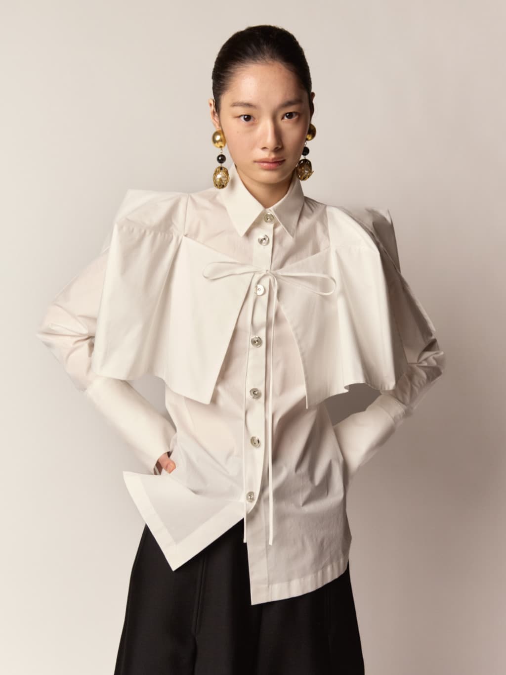 Kiwa CM Cape Shirts - White — vue 5