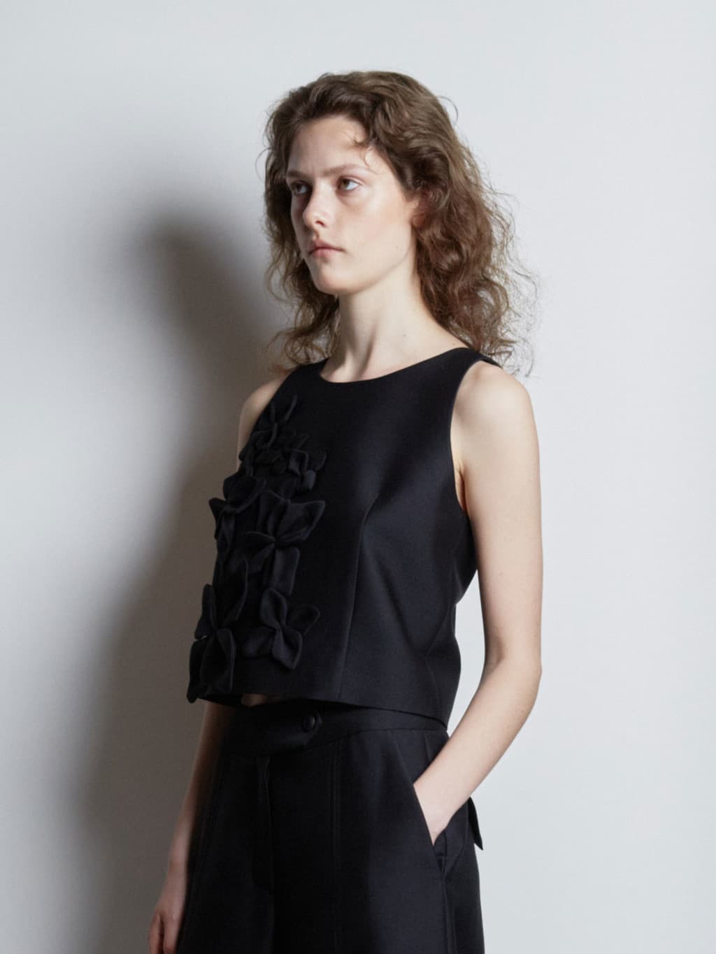 Lotus Top - Black — vue 4