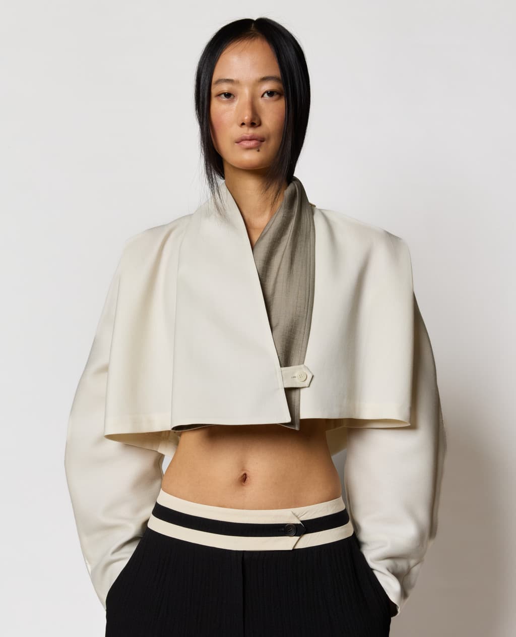 Jeogori Jacket - Ivory — vue 2