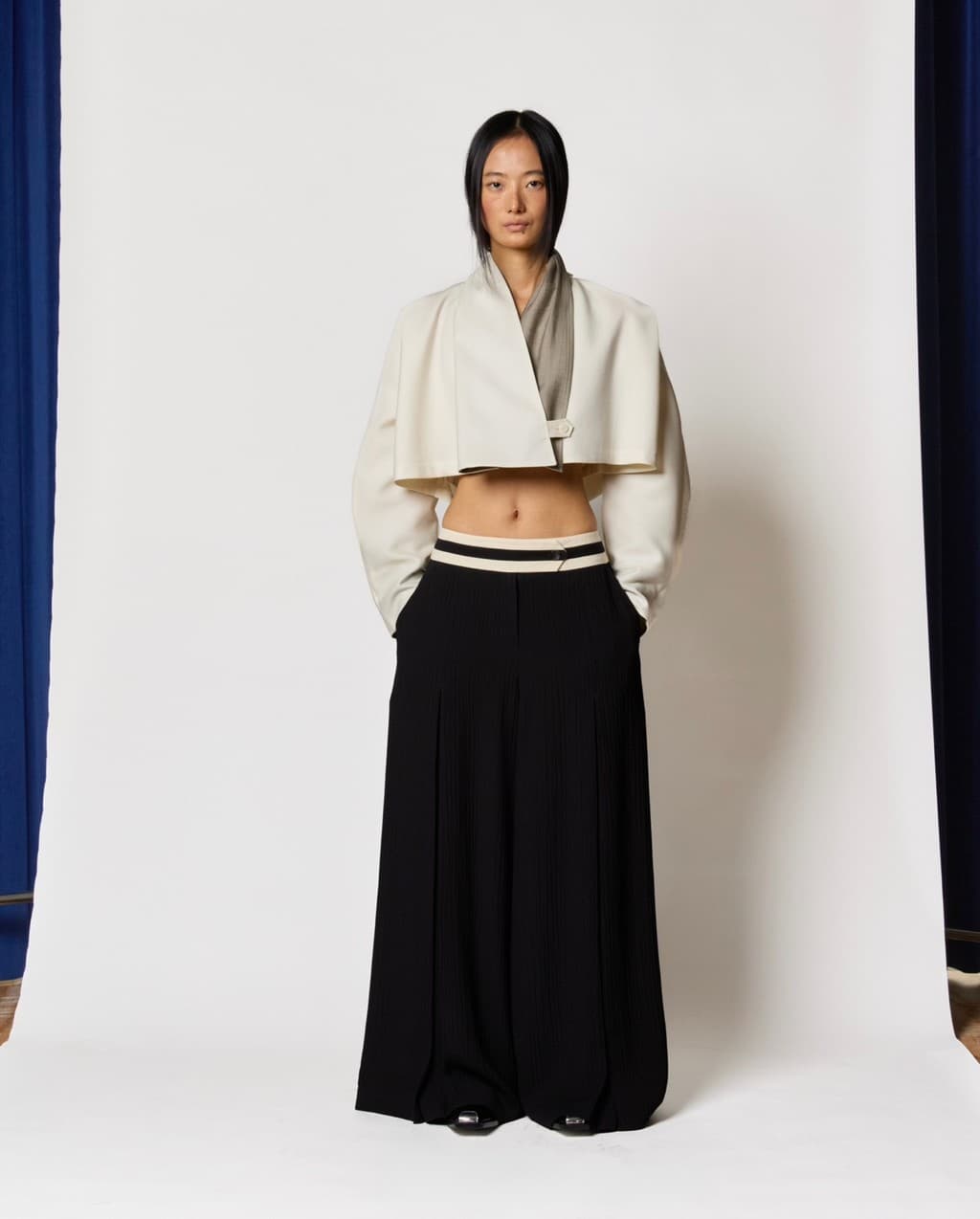 Jeogori Jacket - Ivory — vue 3