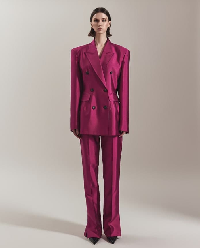 Wool-Silk Trousers — vue 1