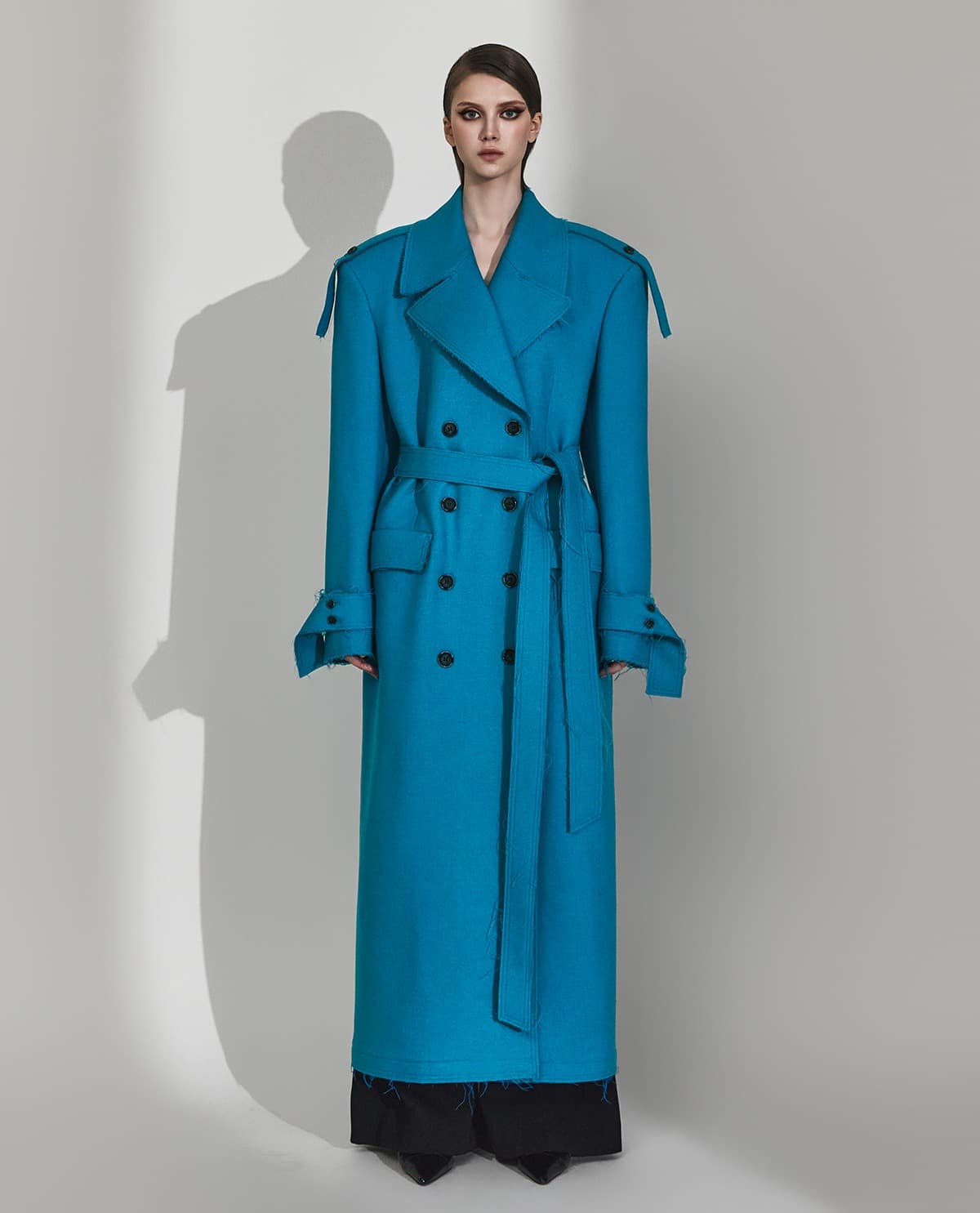 Wool Belted Coat — KSH42O2JK013