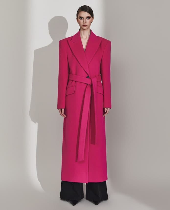 Wool Belted Coat — KSH42O2JK016 — vue 1