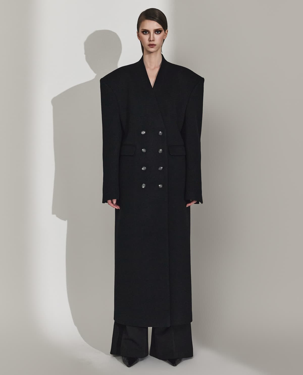 Wool-Cashmere Coat