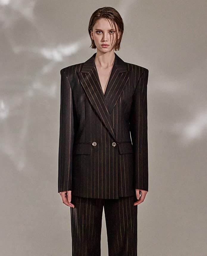 Polyester Coat (Brown)