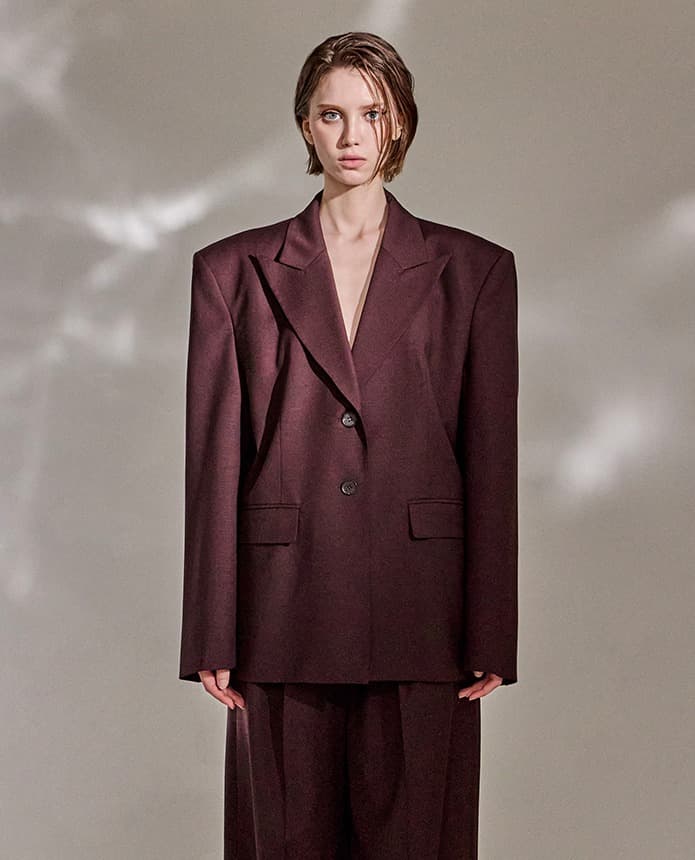 Wool Tailored Jacket — KSH42O2JK025