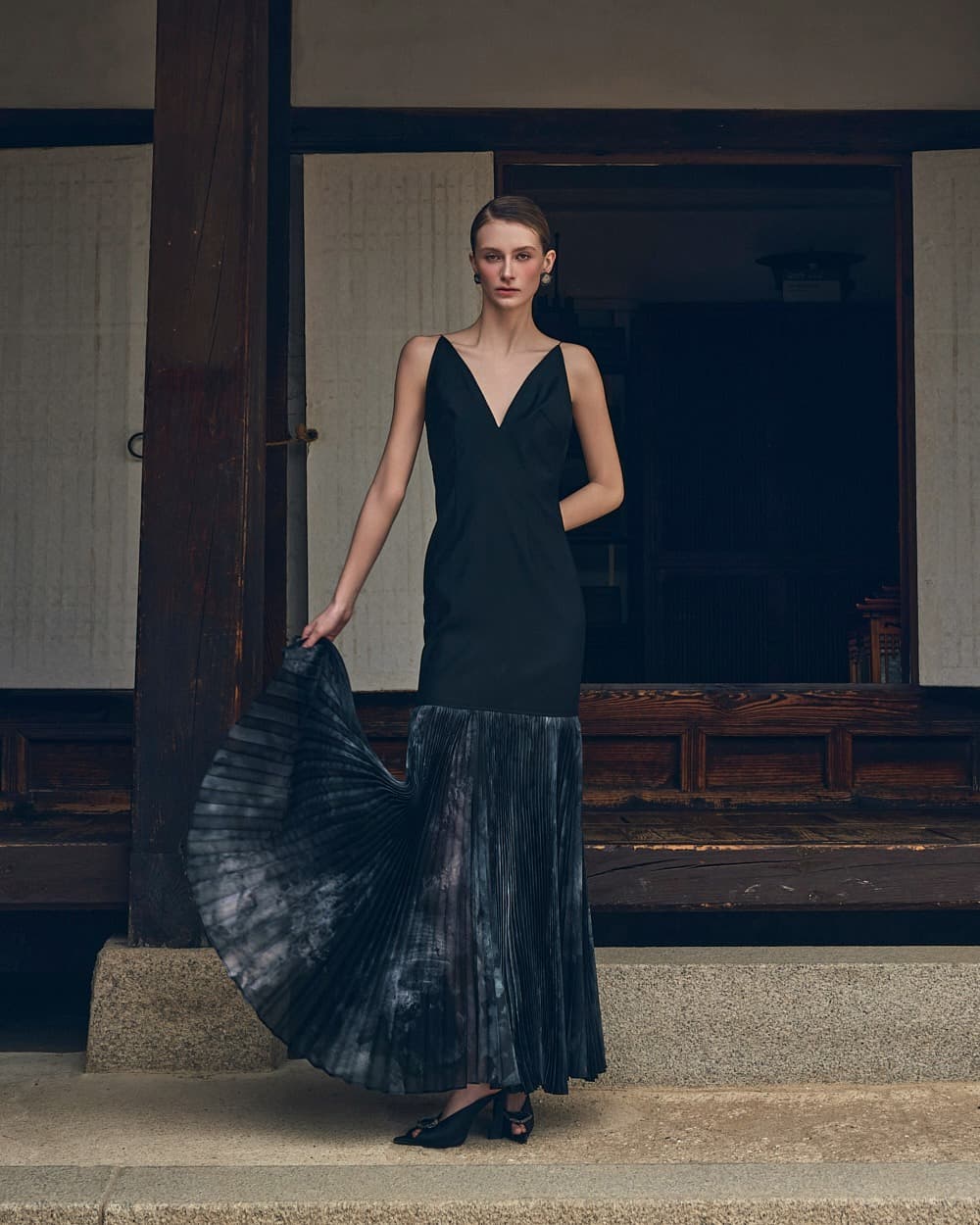 Wool Dress (Black)