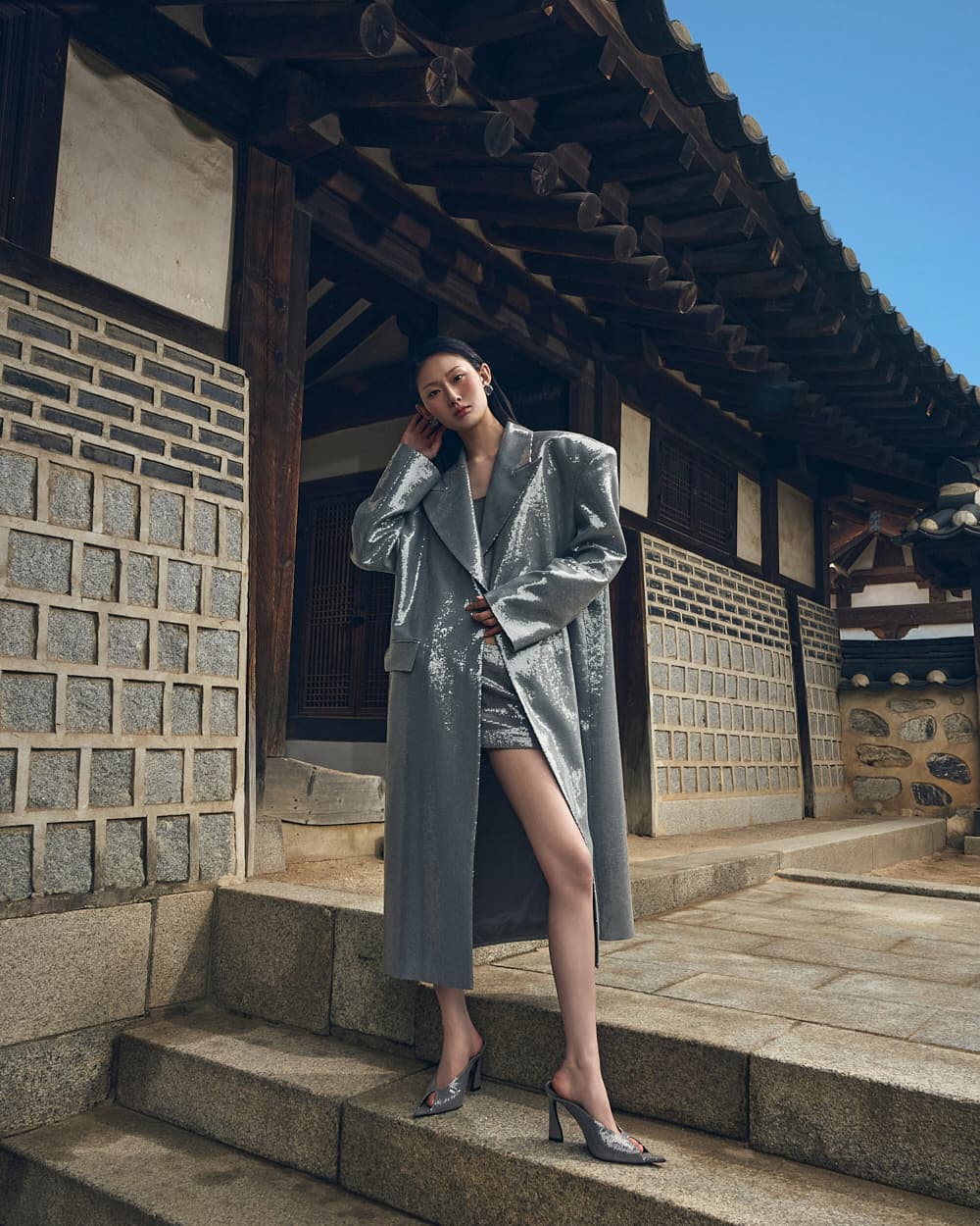 Manteau en polyester
