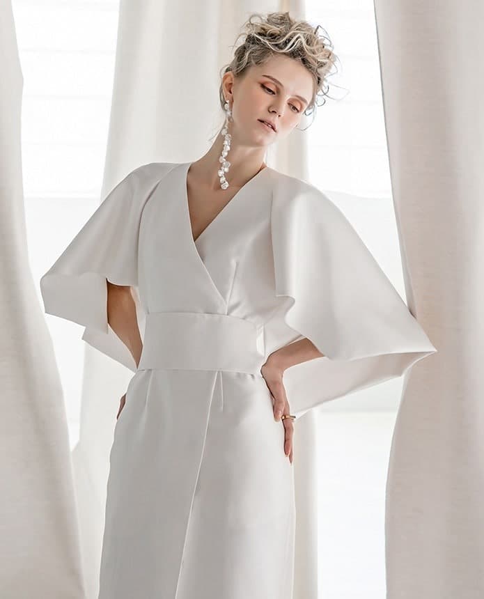 Polyester Dress — KSH12O2D028 — vue 1