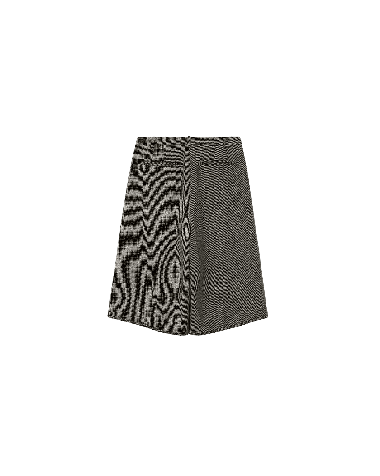 Wool Shorts (Brown) — vue 2