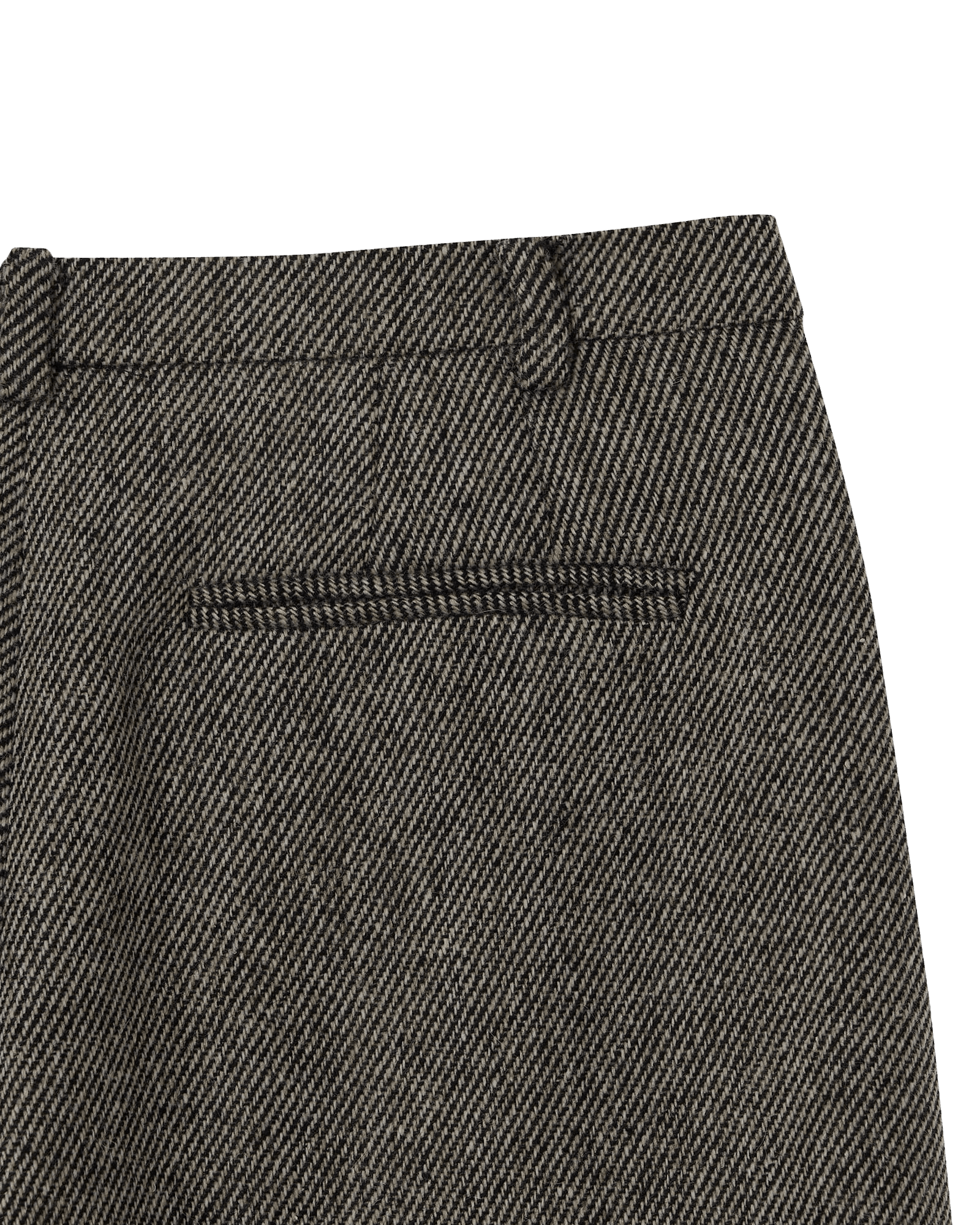 Wool Shorts (Brown) — vue 5