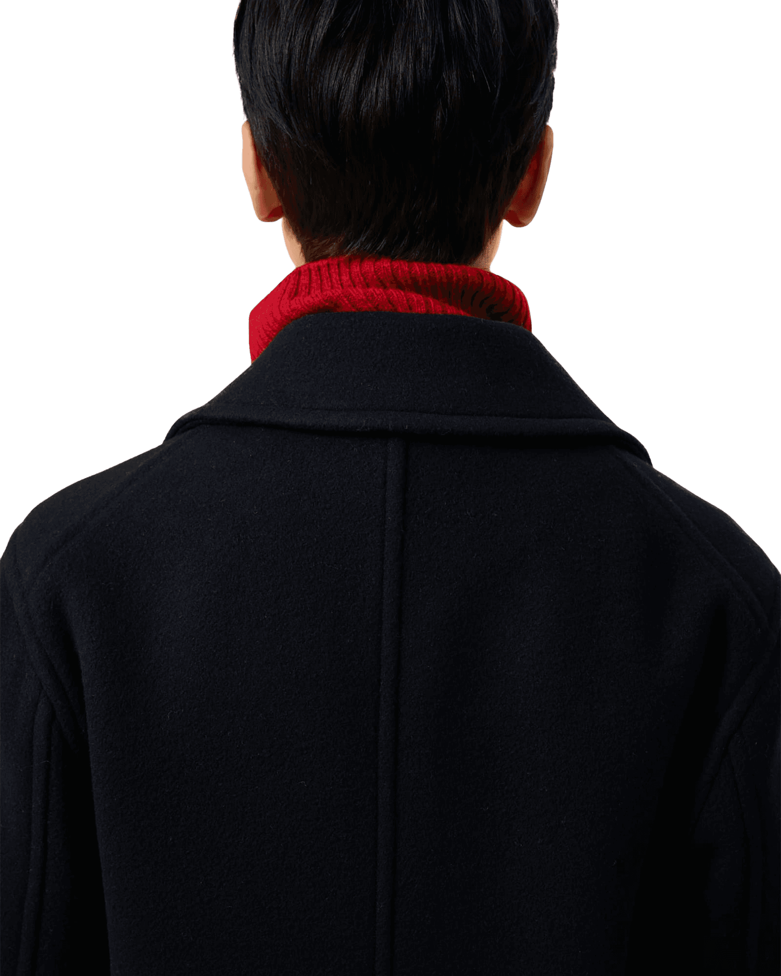 Classic Pea Coat (Dark Navy) — vue 11